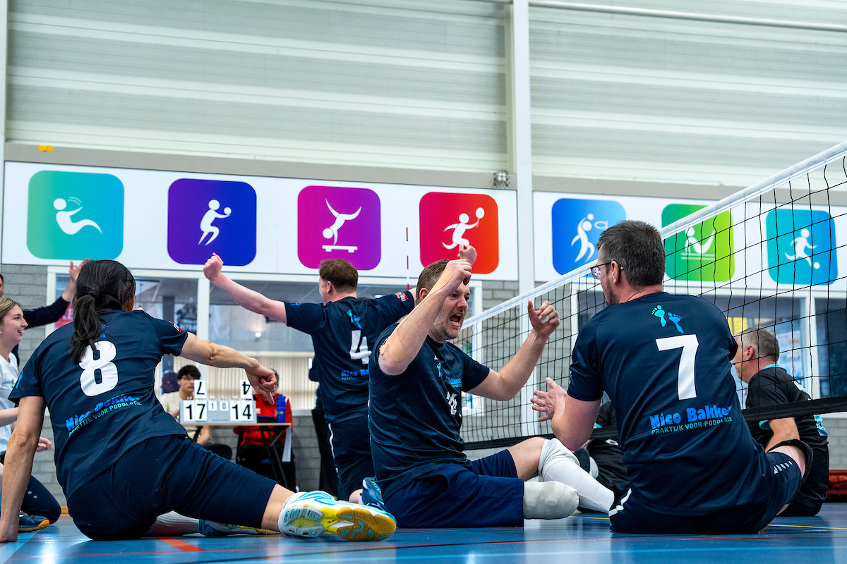 Zitvolleyballers van ZV Sneek gaan voor derde landstitel op rij