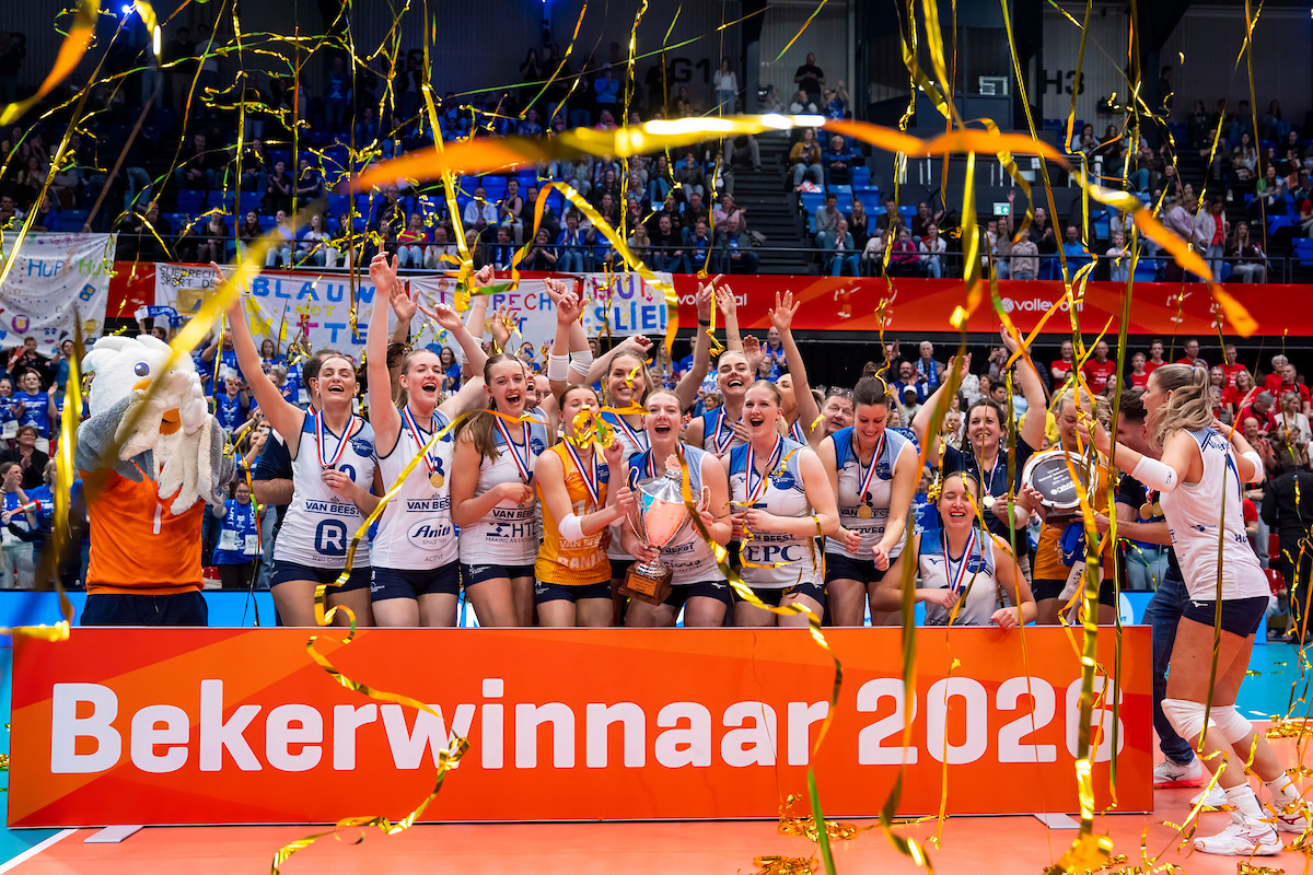 Sliedrecht bekerwinnaar na bloedstollende finale tegen Apollo