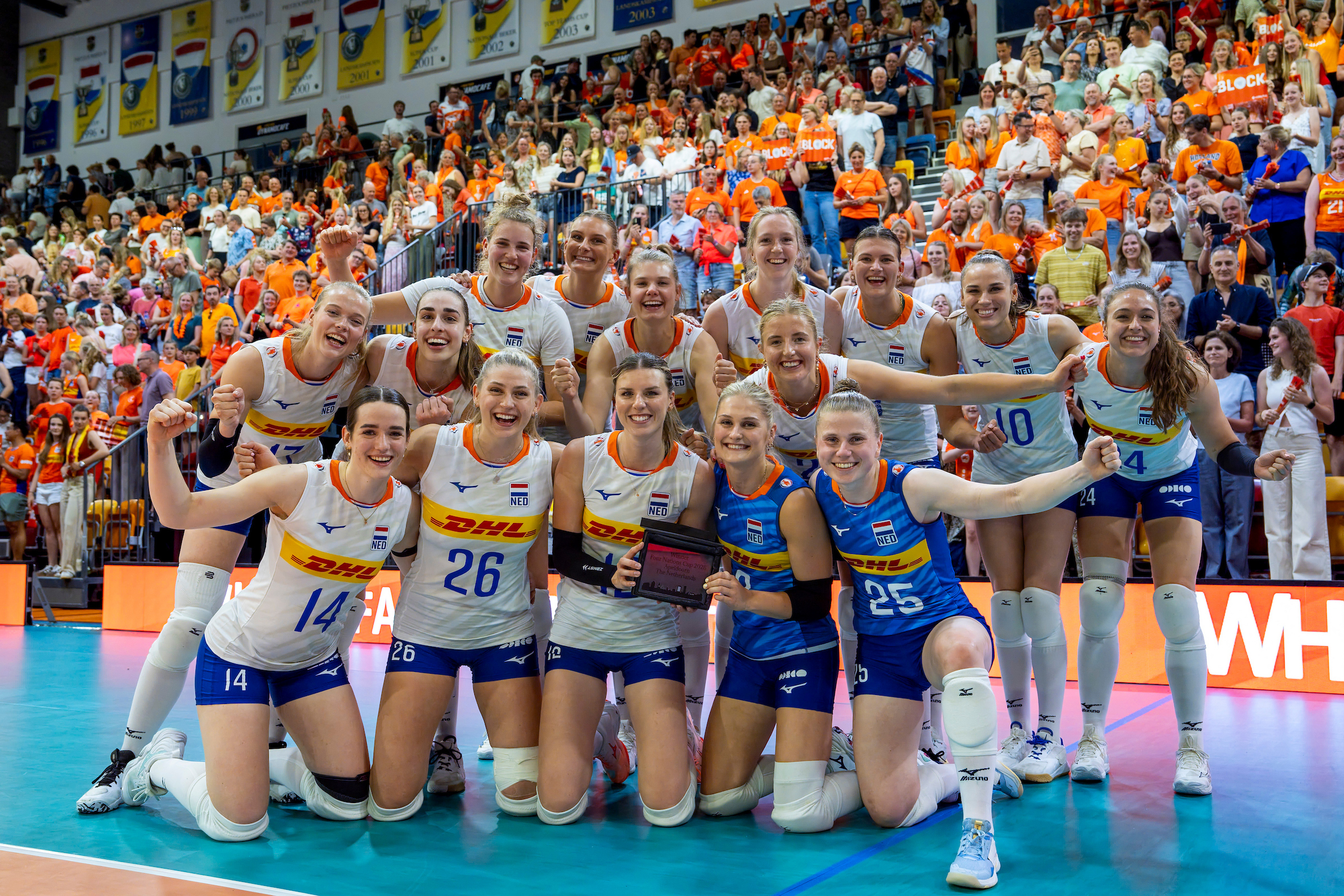 Wedstrijden Volleybaldames in VNL live te zien bij Ziggo Sport