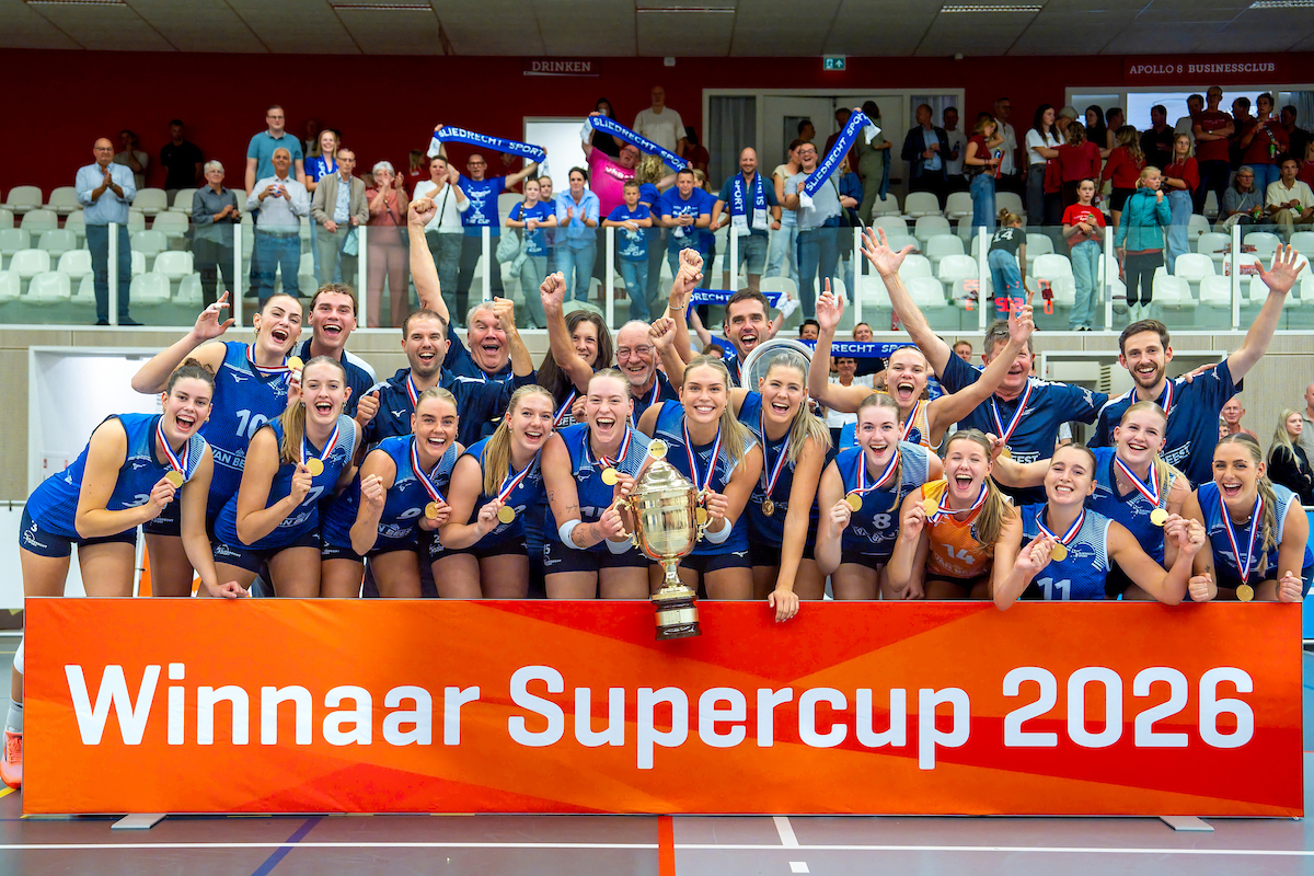 Sliedrecht wint Supercup ten koste van Apollo