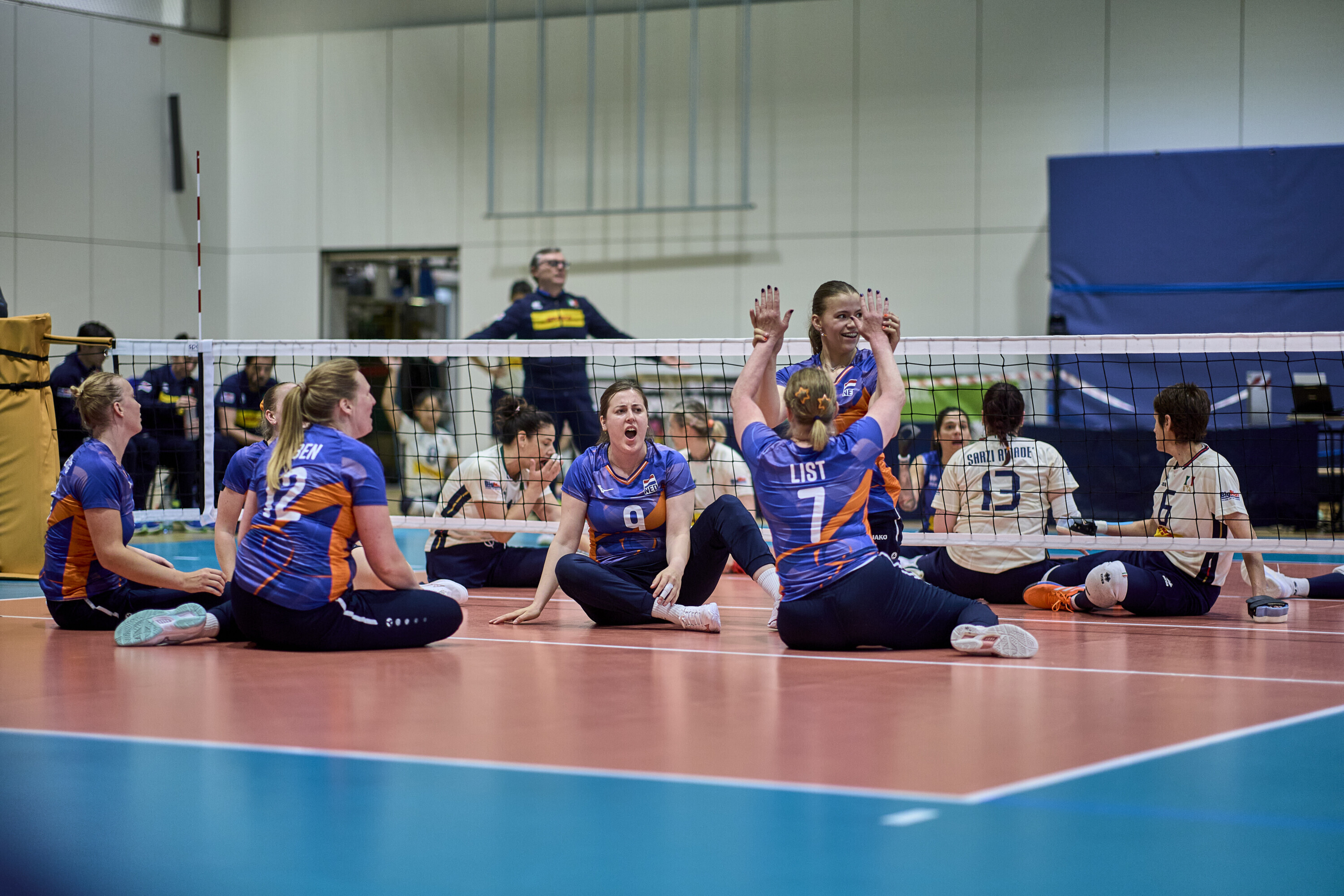 Golden Nations League levert opnieuw vijfde plek op voor Zitvolleybaldames