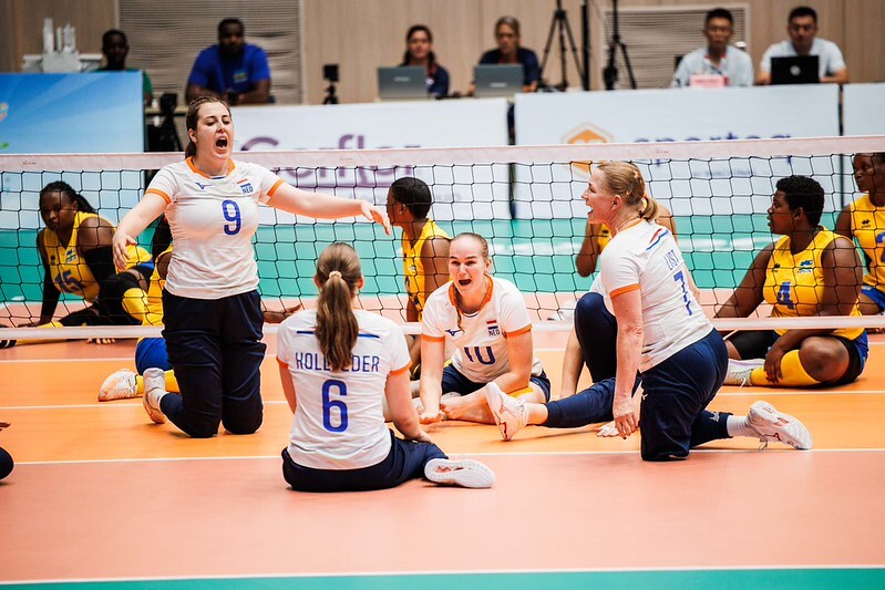 Zitvolleybalsters tekenen voor mooie negende plek op WK in China