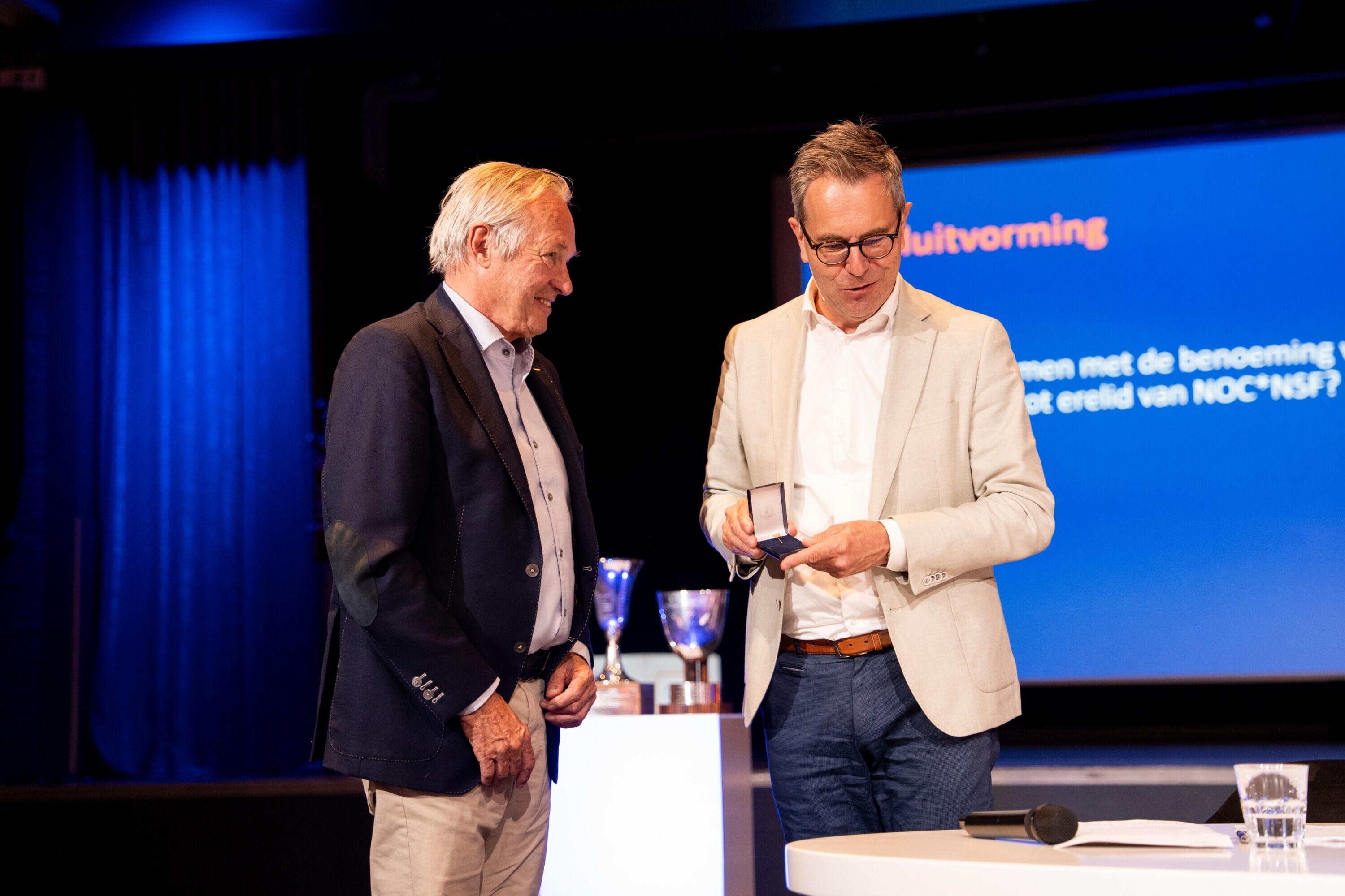 Gouden volleybalcoach Alberda benoemd tot Erelid NOC*NSF