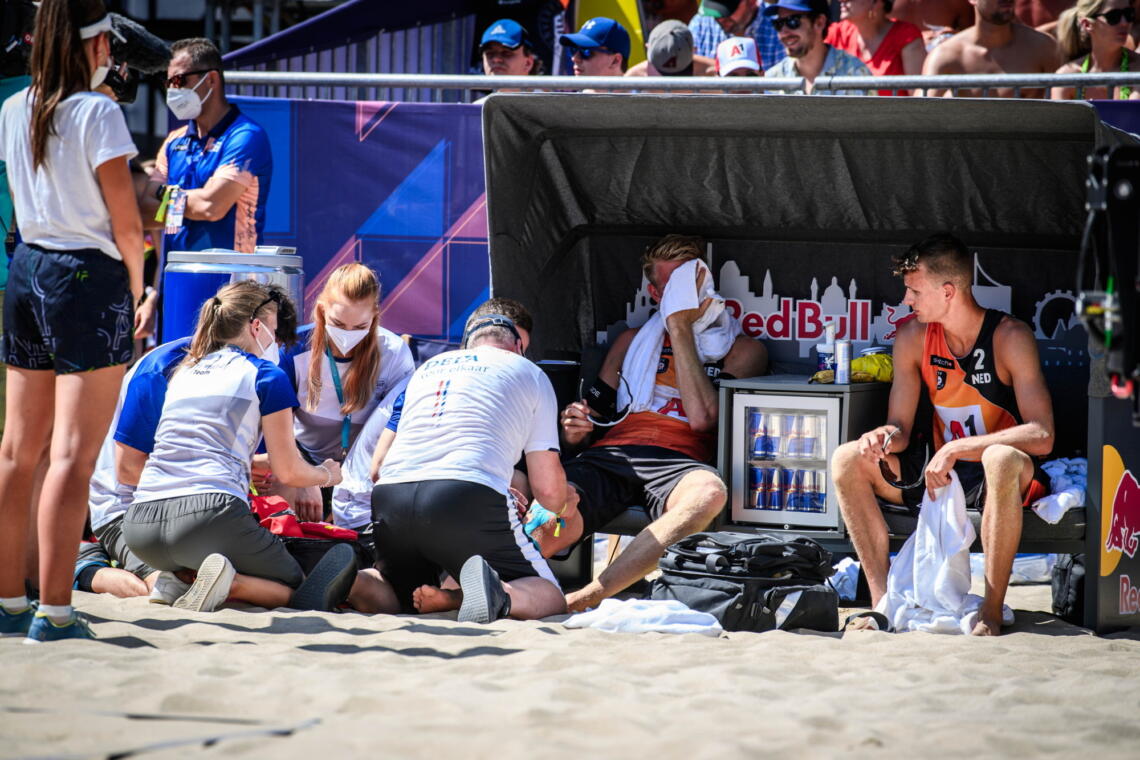 Blessurebehandeling Boermans EK CEV