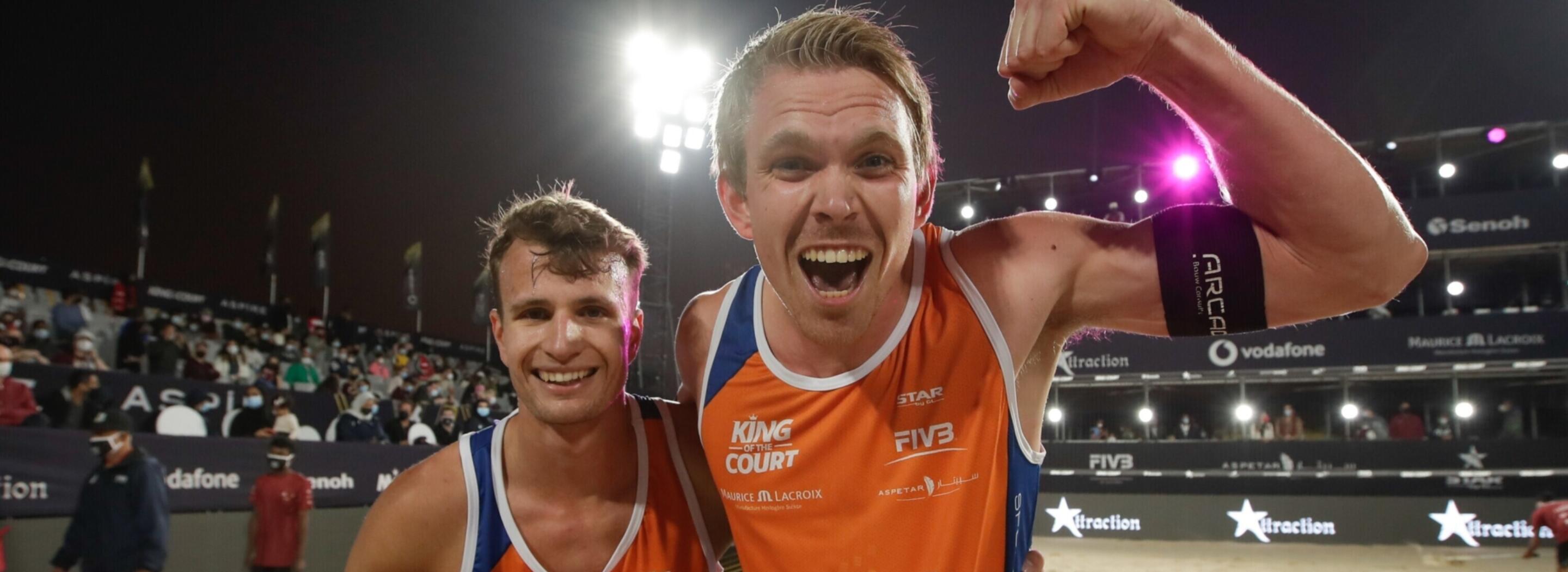 King of the Court Doha play off voor finale PW uitsnede