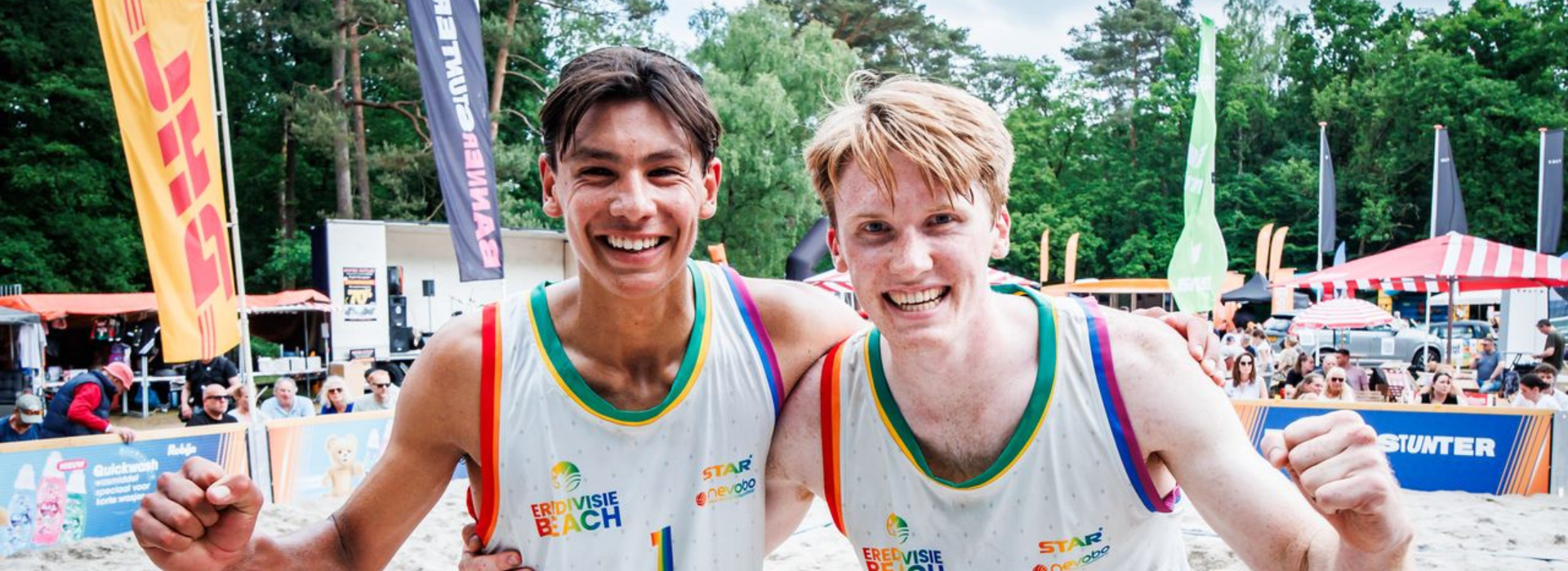 Bronzen seizoensstart voor Sonneville en Groenewold
