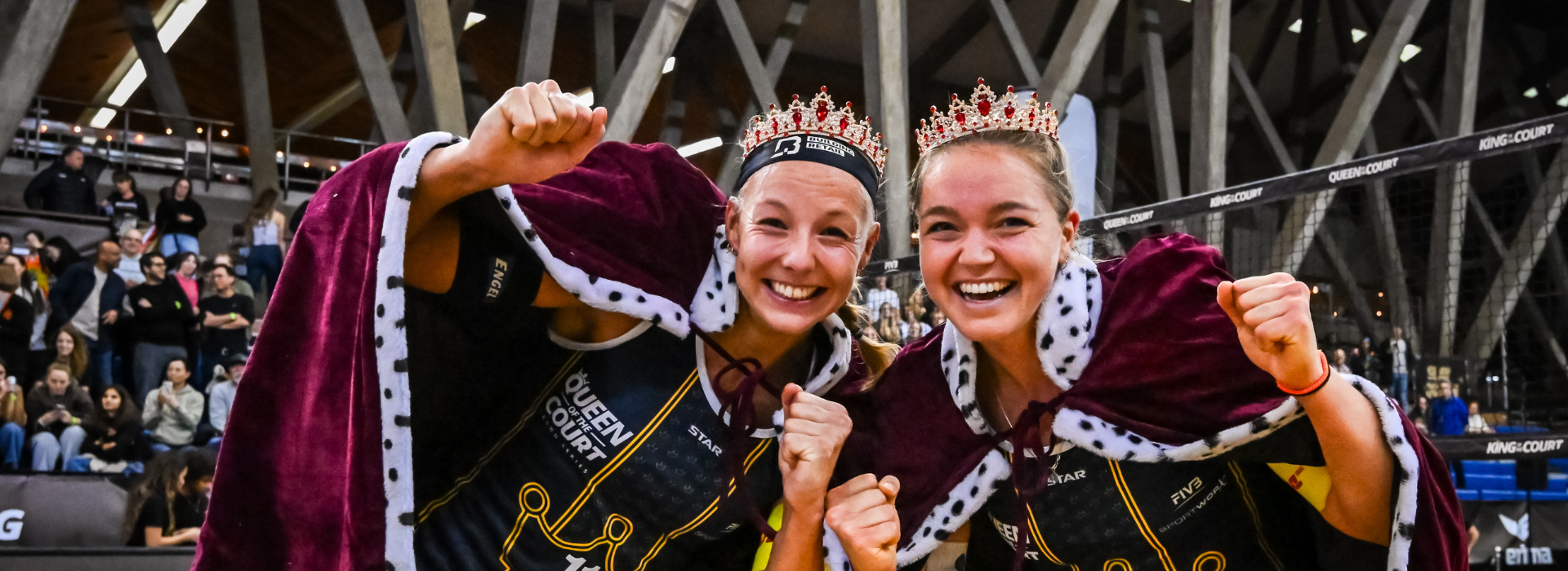 Stam en Van Driel heer en meester bij Queen of the Court London