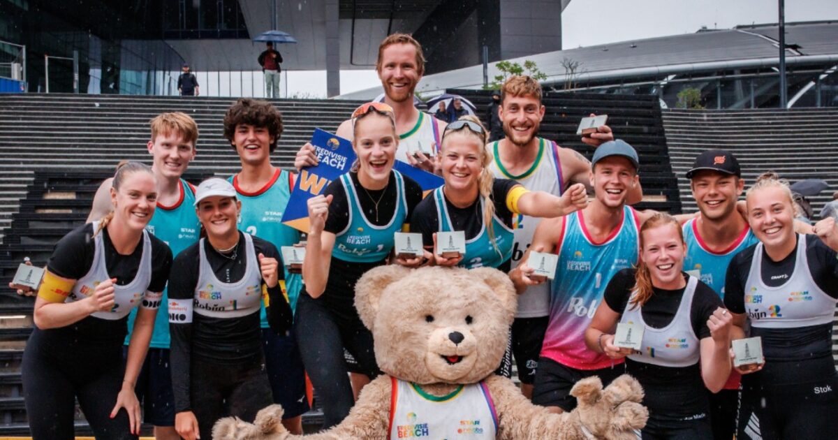 Schoon/Konink en Van Werkhoven/Van Hal winnen slottoernooi Eredivisie Beach