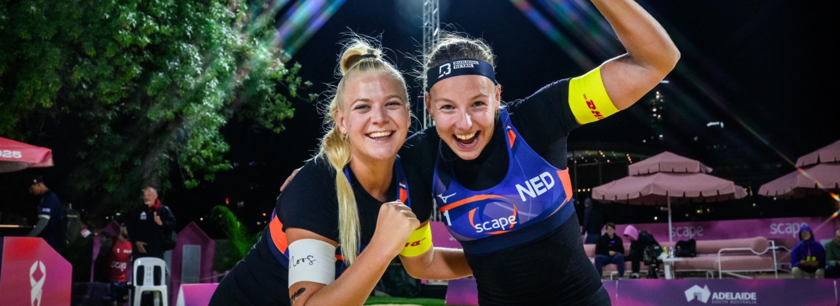 Stam Schoon naar achtste finale WK Adelaide FIVB