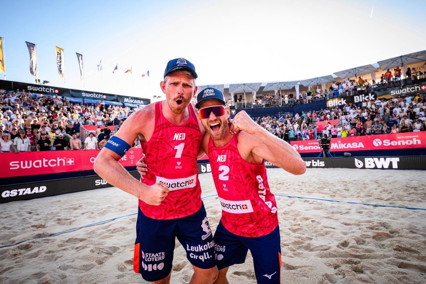 Boermans en Brouwer grijpen sensationeel goud in Gstaad