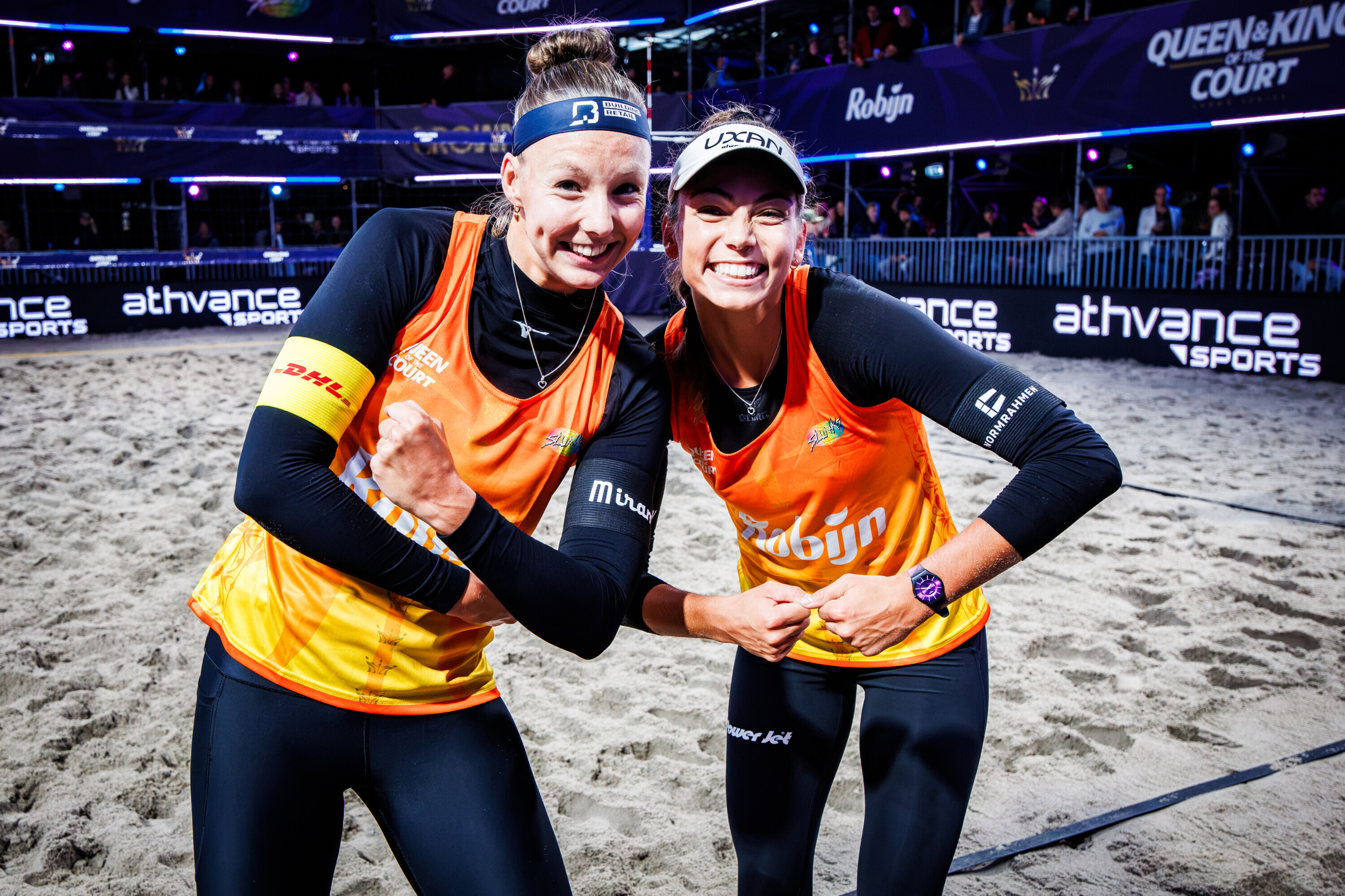 Stam, Boermans en Brouwer bij eerste halve finalisten Queen & King of the Court