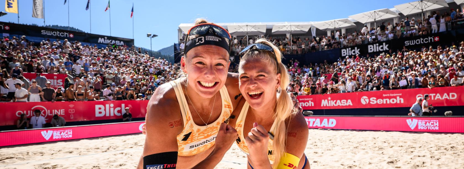 Stam en Schoon pakken brons in Gstaad