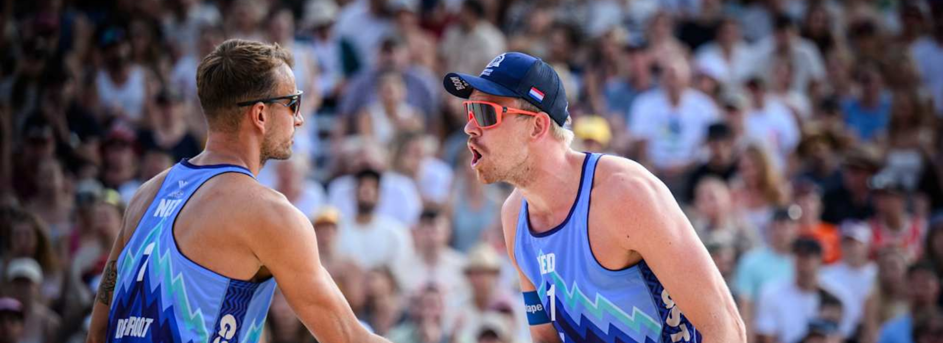 Zes Nederlandse duo's op medaillejacht bij EK beachvolleybal in Düsseldorf