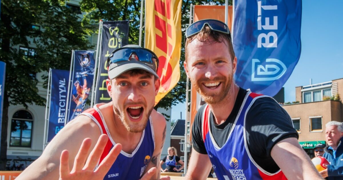 Eerste Eredivisie Beach titel voor Van Werkhoven/Van Hal
