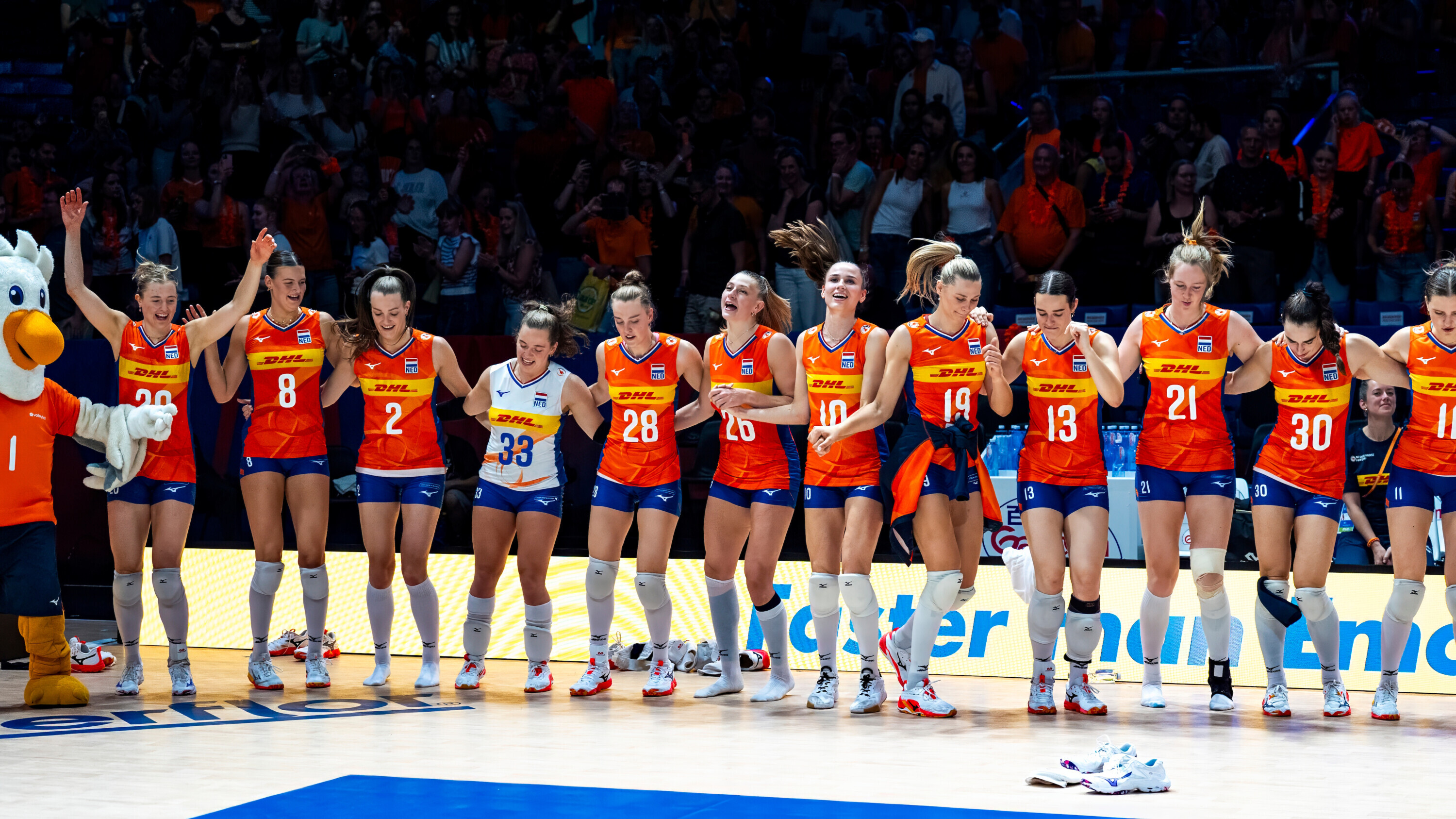 Nederland voor VNL-wedstrijden naar Brazilië en Servië