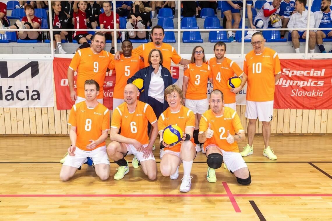 Brons voor Unified Volleybalteam omslag