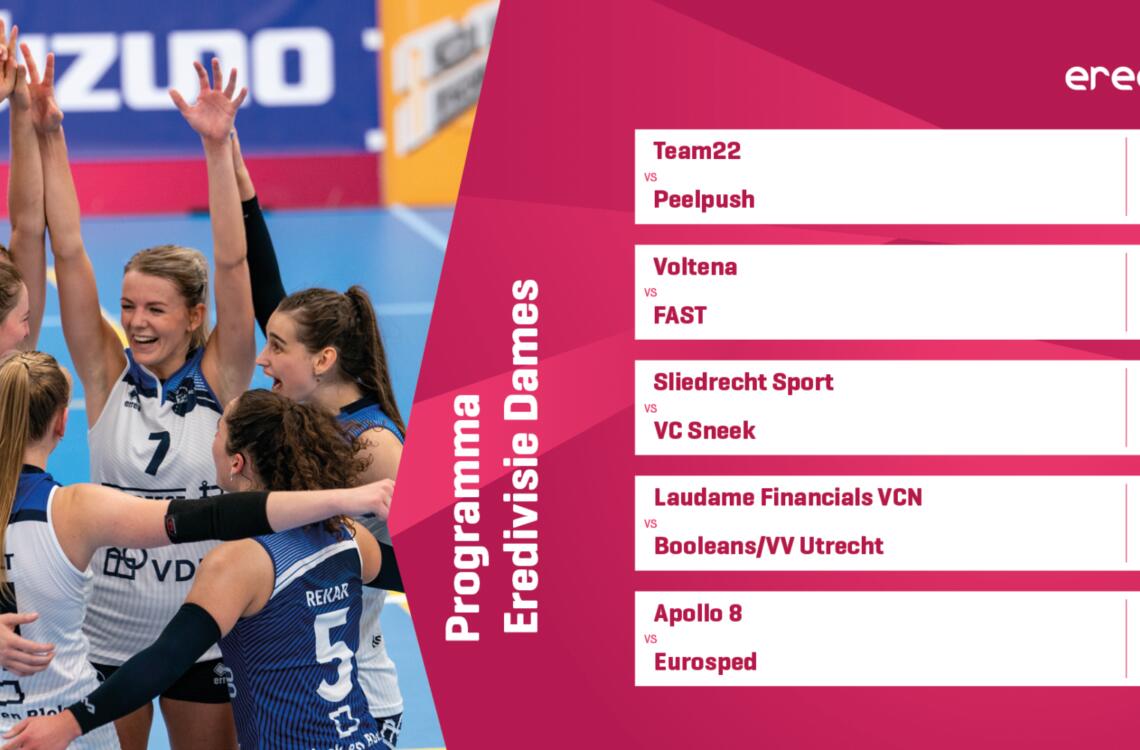 Programma 1e speelronde FB
