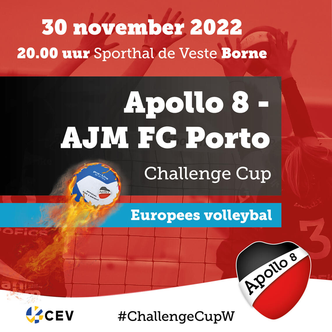 Apollo 8 Porto Challenge Cup affiche
