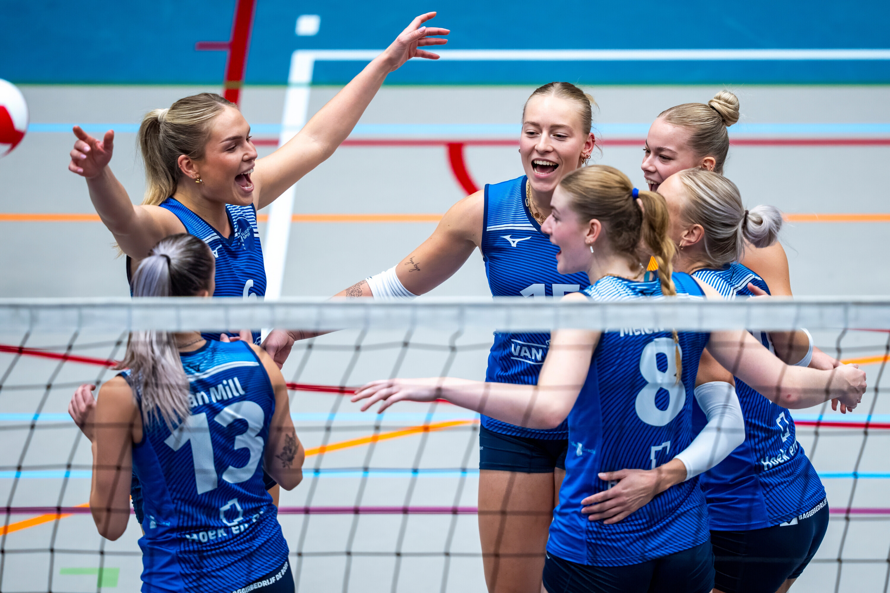 Veel vijfsetters in Eredivisie:  Sliedrecht blijft ongeslagen