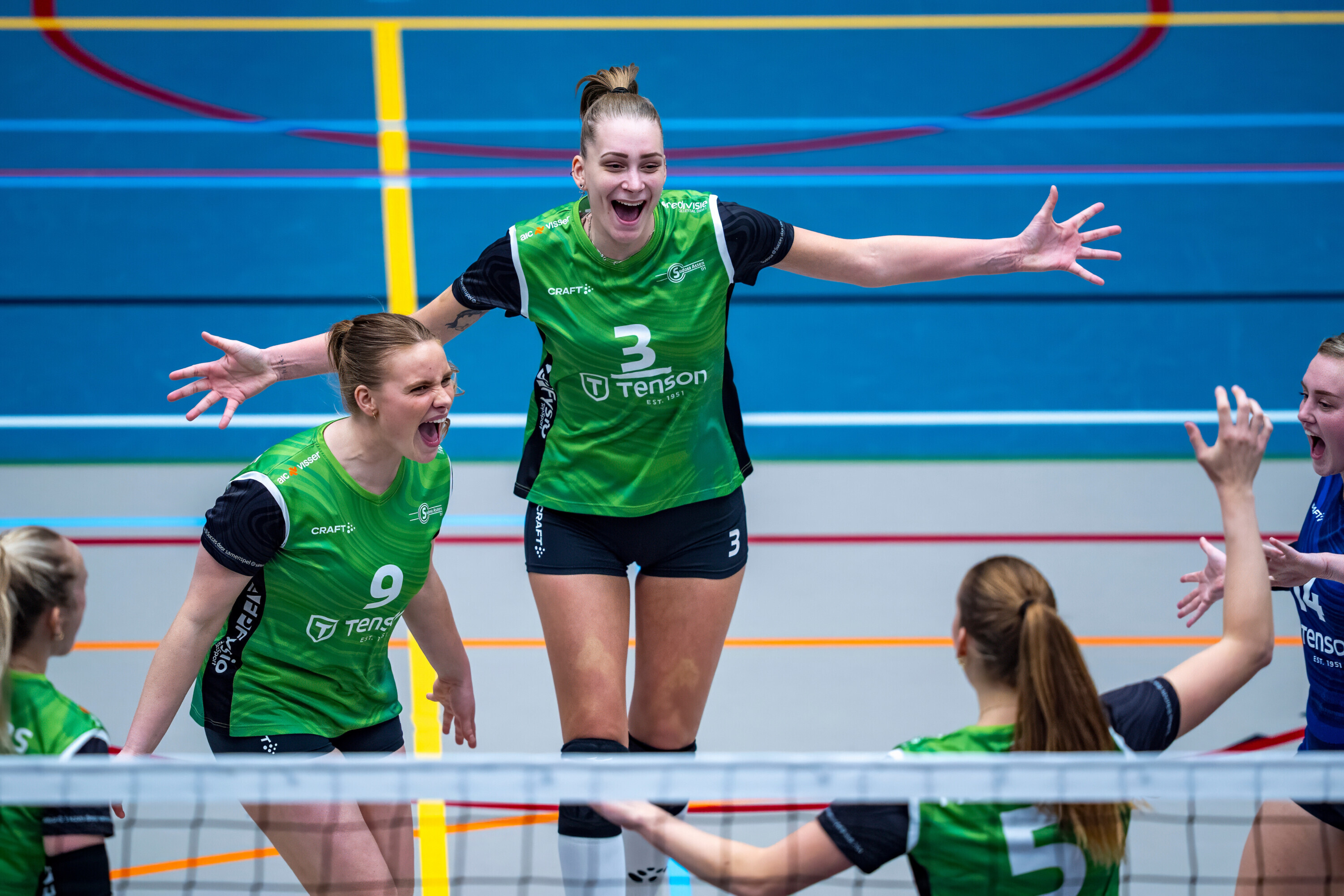 Beslissing gevallen in de Eredivisie Dames