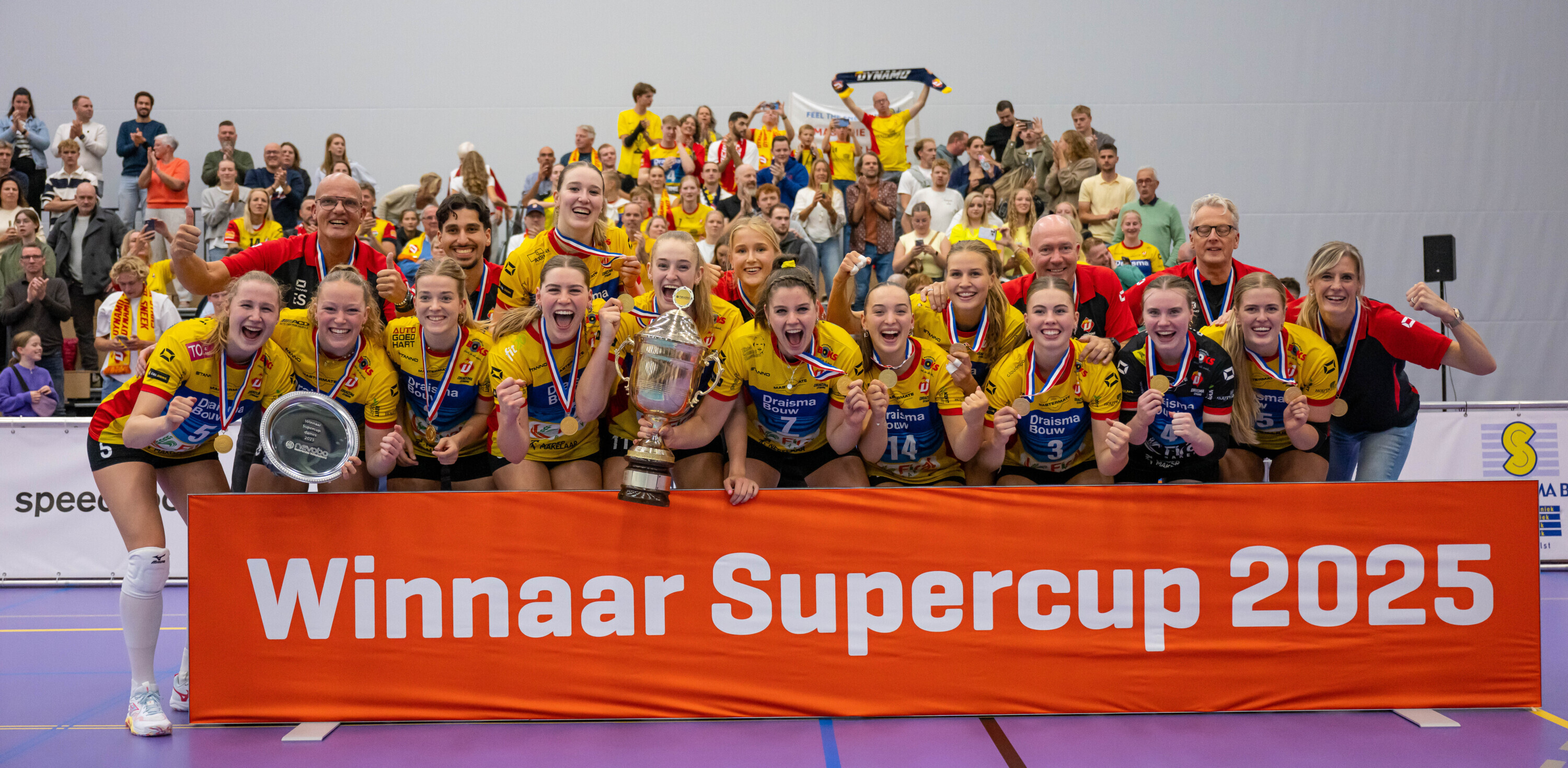 Draisma Dynamo verovert Supercup in Sneek