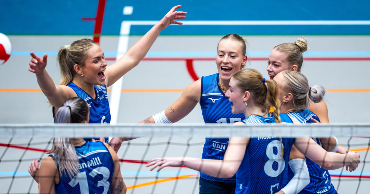 Veel vijfsetters in Eredivisie: Sliedrecht blijft ongeslagen