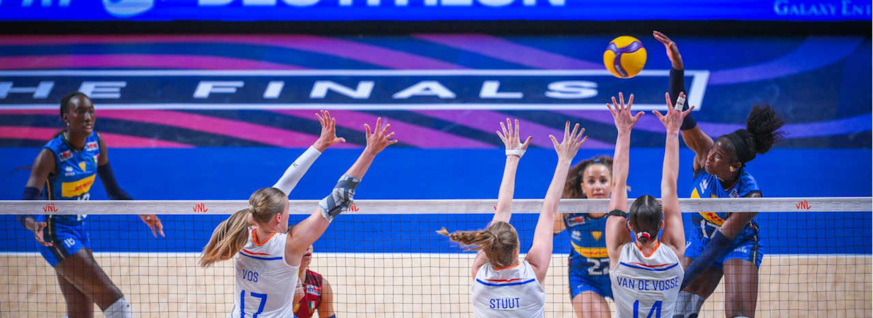 Nederland verdedigt VNL