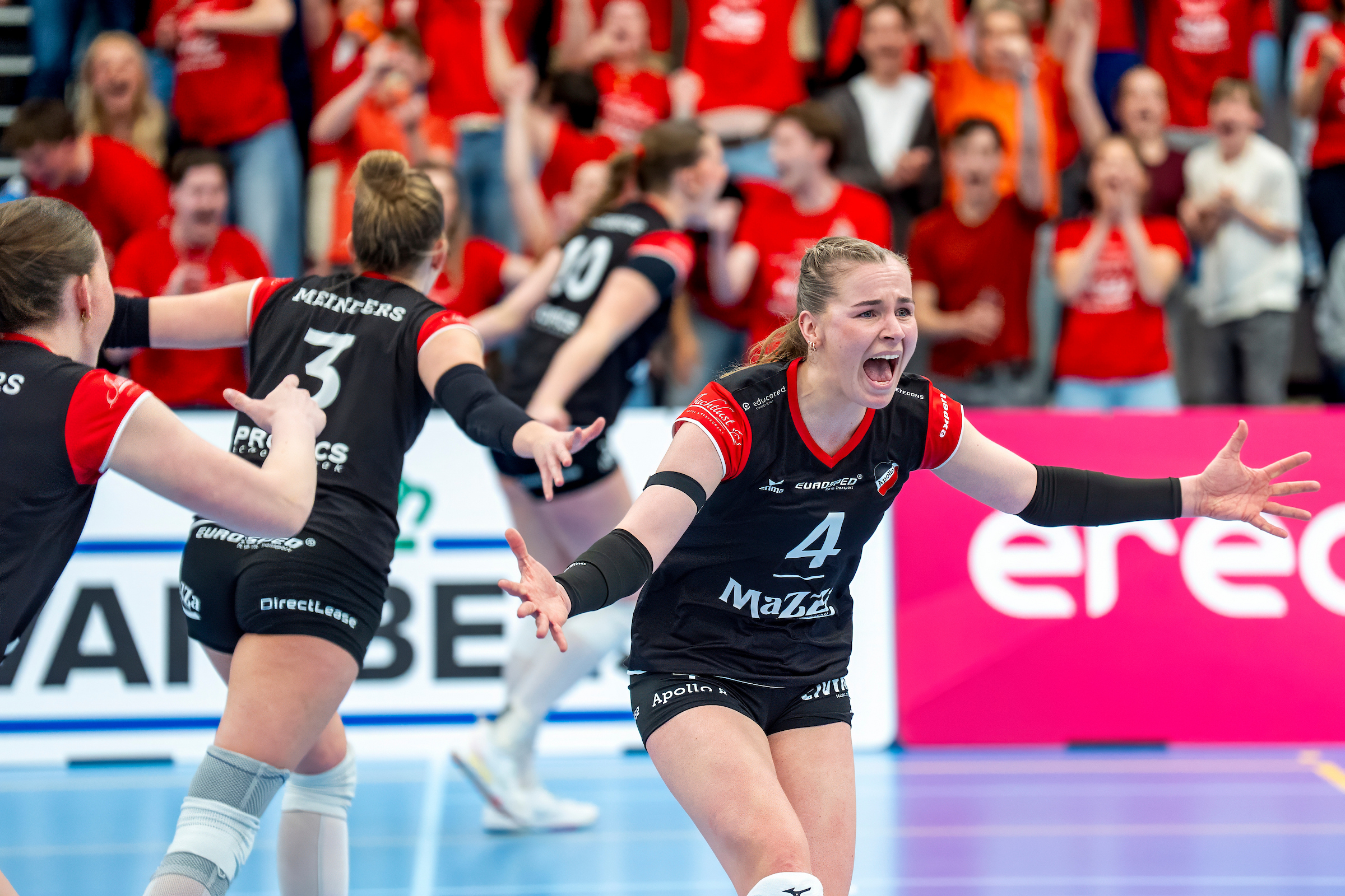 Thuisbasis Apollo 8 stijf uitverkocht voor Part Two tegen Sliedrecht Sport