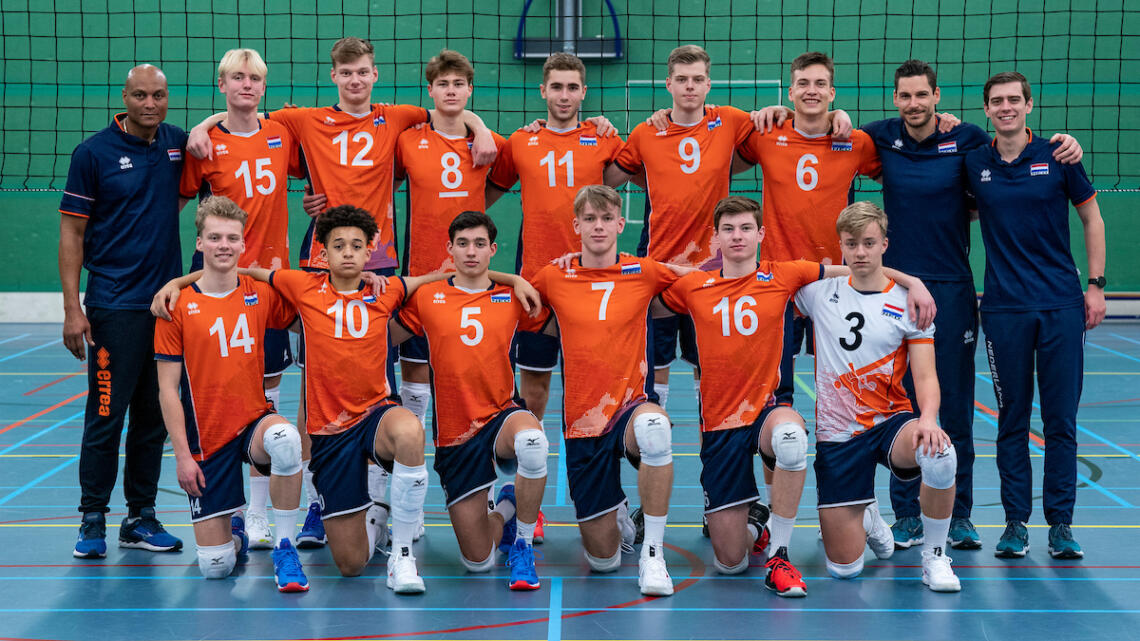 Teamfoto Jeugd Oranje 21 22 2
