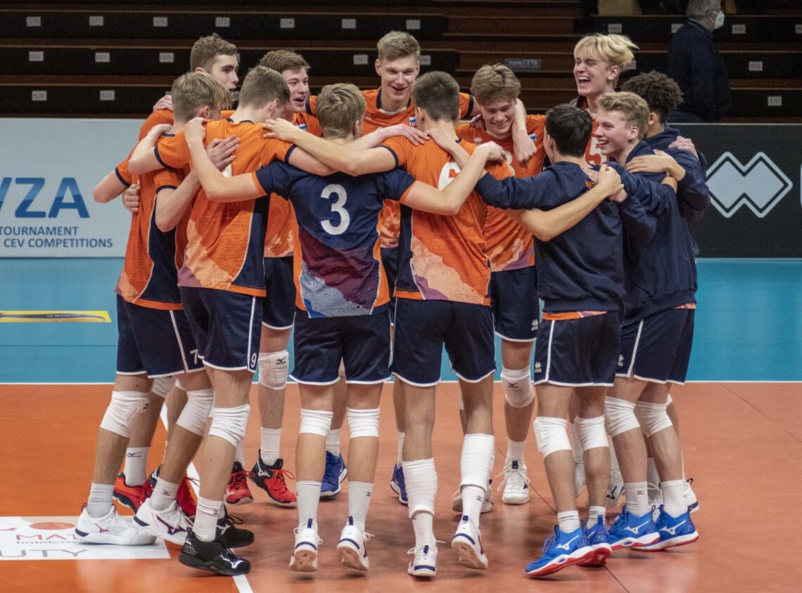 Jeugd Oranje jongens Portugal CEV