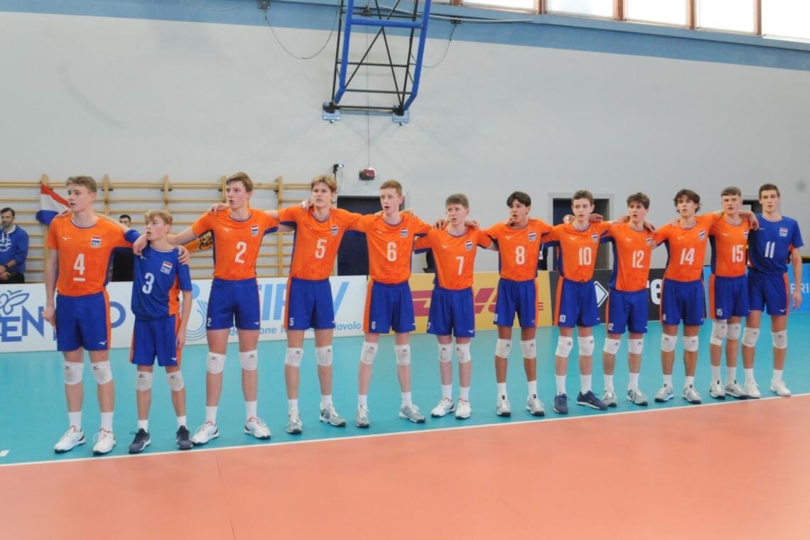 Pre Jeugd Oranje jongens Italie FIPAV