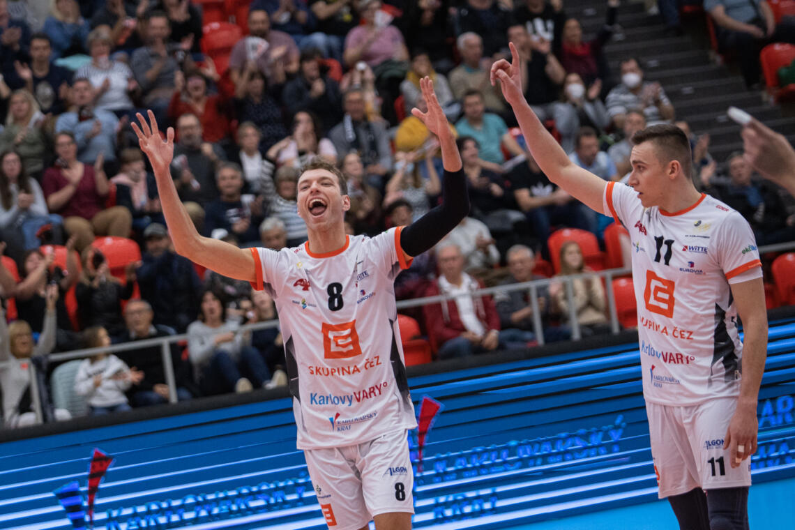 Keemink Karlovarsko CL winst 2e ronde 2 CEV