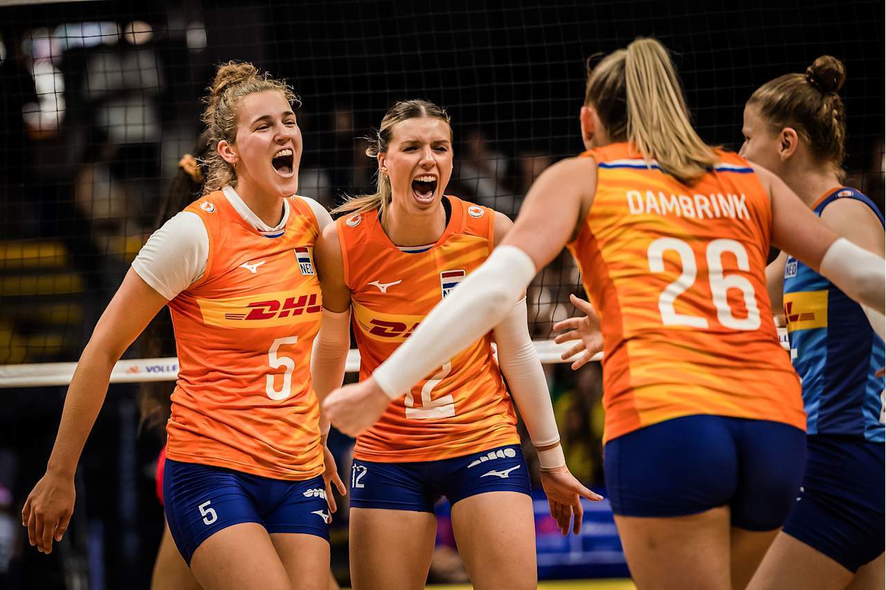 Volleybaldames overtuigen tegen Bulgarije tijdens TeamNL XL Weekend