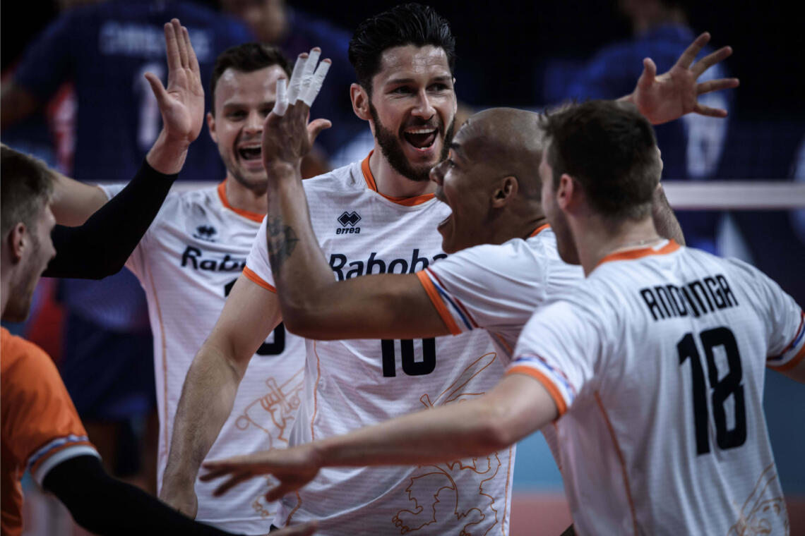 Nederland Frankrijk FIVB 2