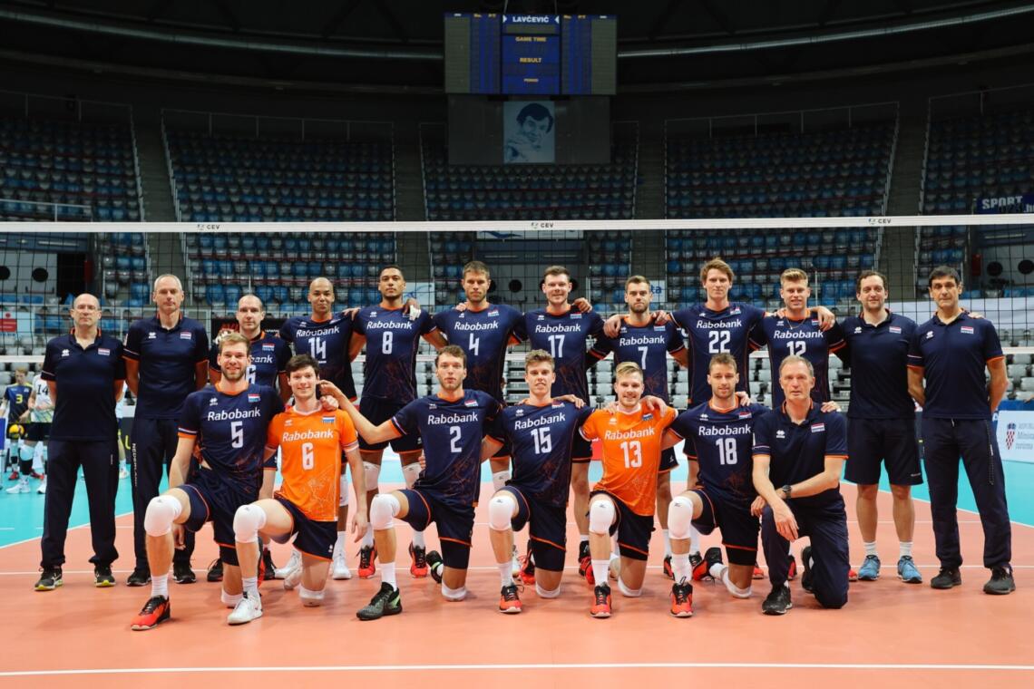 Teamfoto Nederland Zweden