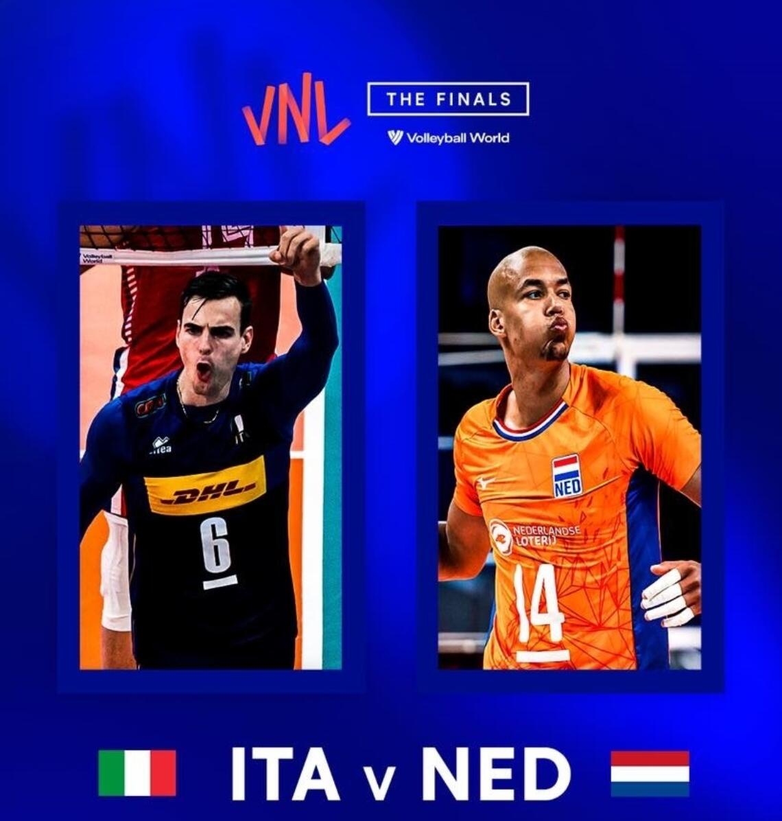 Aankondiging Italie Nederland
