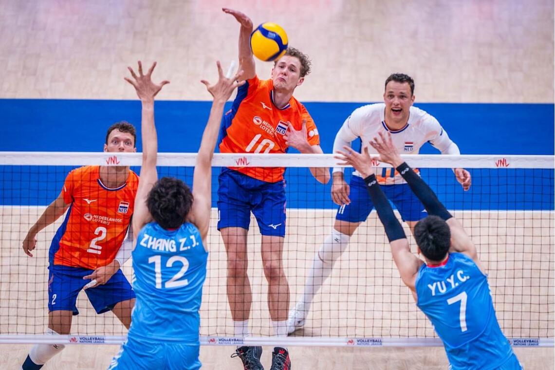 VNL 2025 NL China 1 FIVB