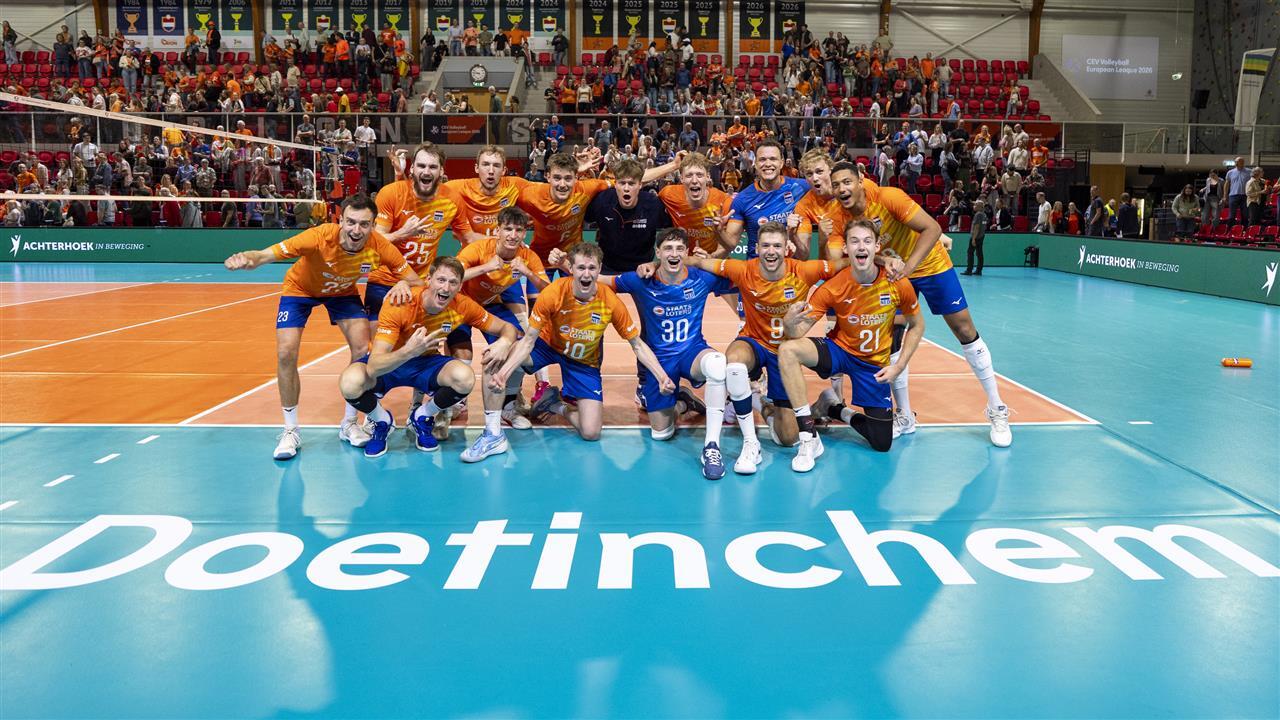 TeamNL Lange Mannen boeken eenvoudige zege op Georgië