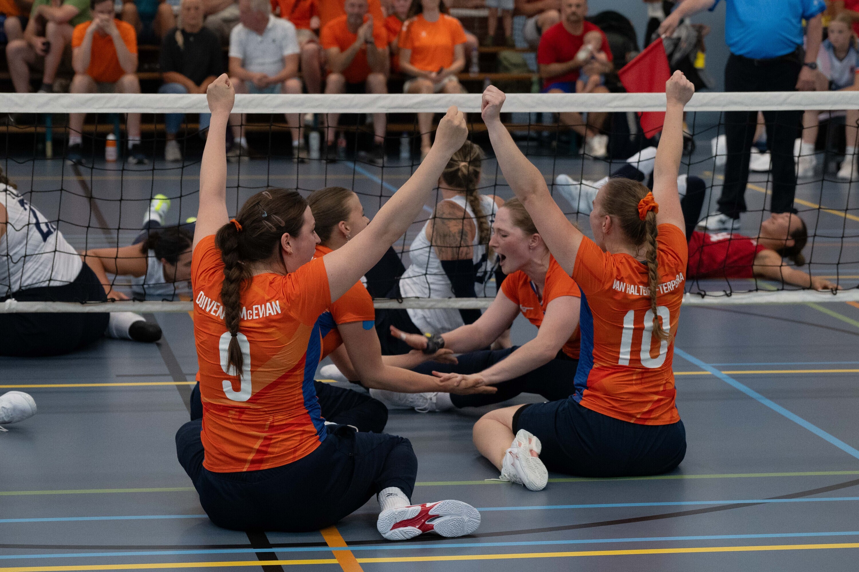 TeamNL Zitvolleybaldames doen waardevolle ervaring op richting WK