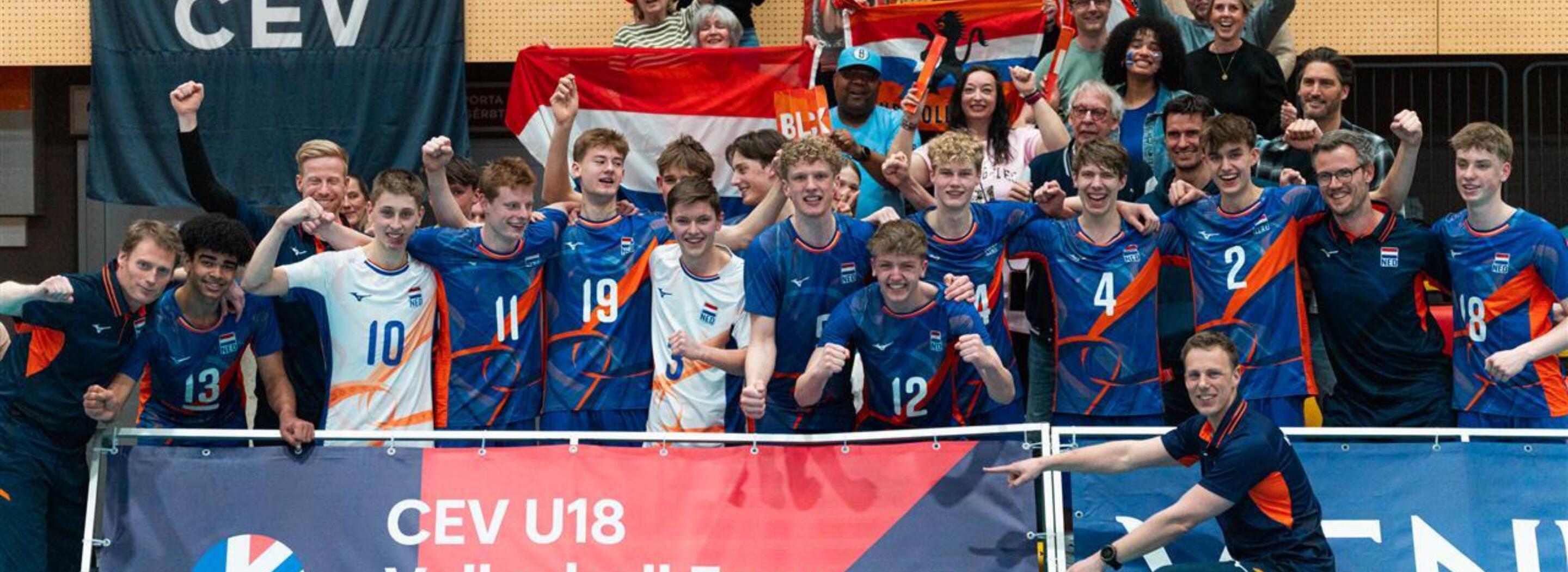 Jongens U18 naar ek