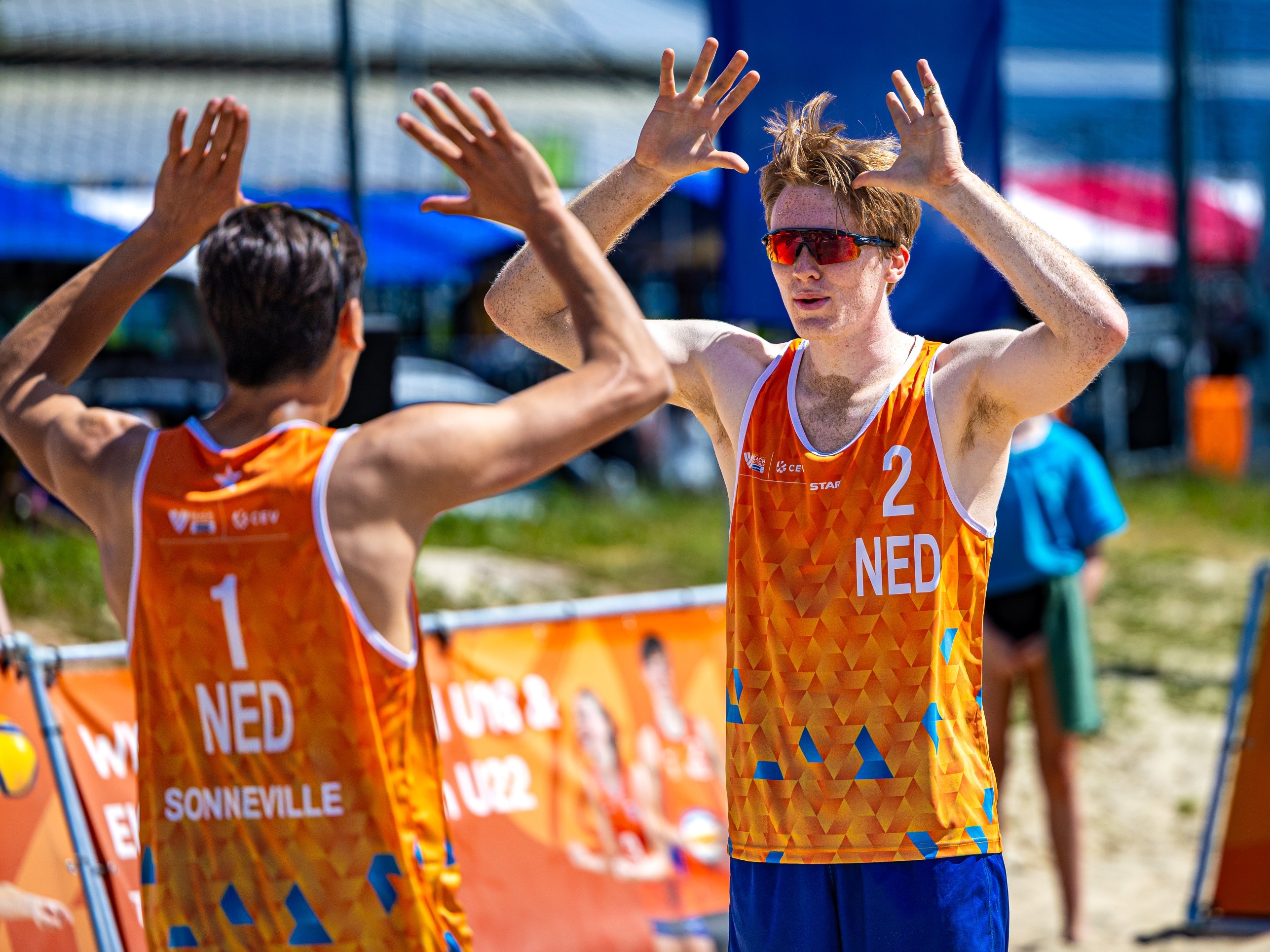 Tien Nederlandse duo’s in actie op Futures in België, Zweden en Roemenië
