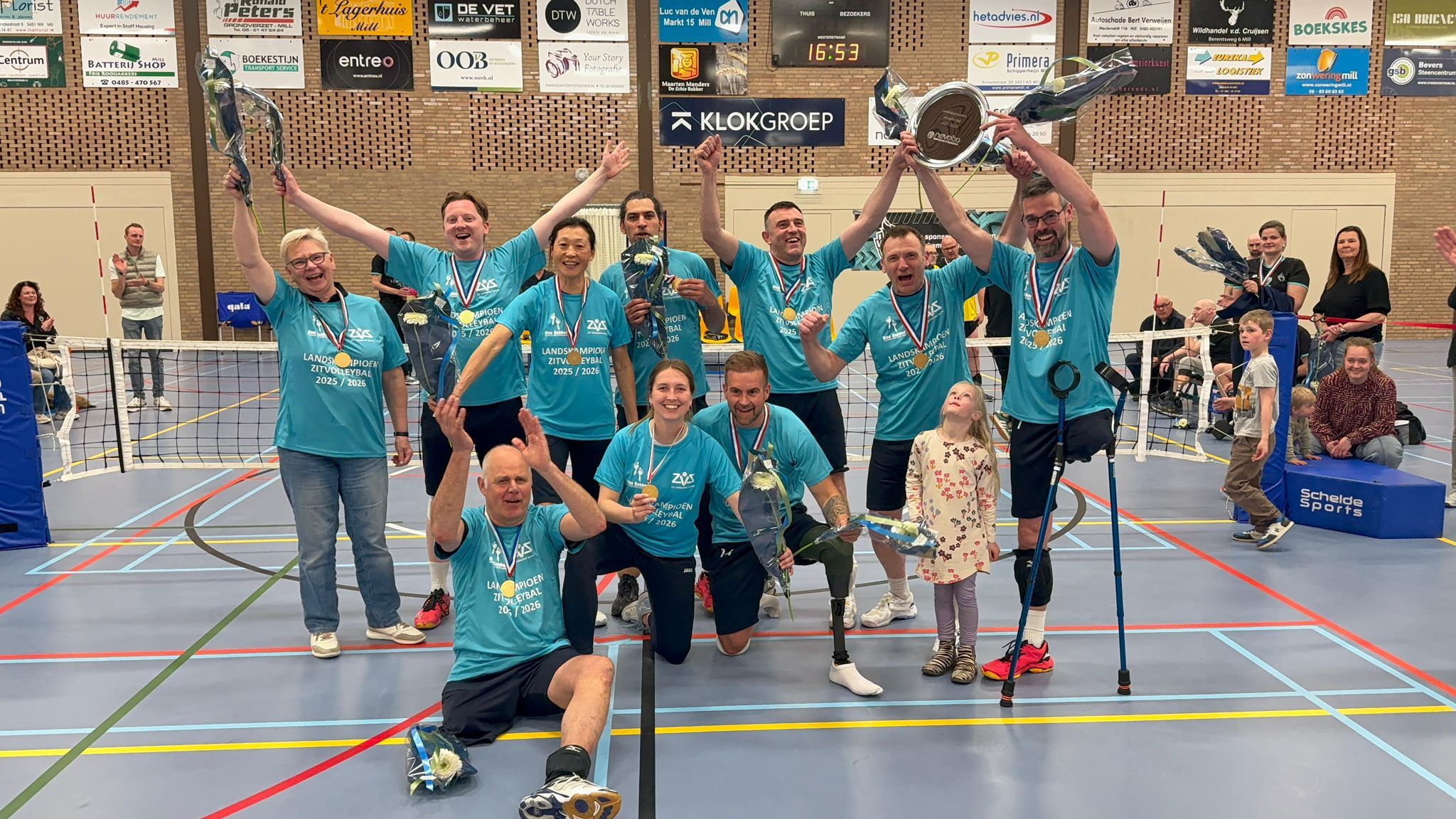 ZV Sneek piekt weer op tijd: voor derde keer op rij Nederlands kampioen