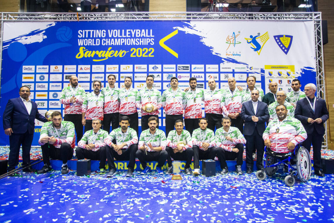 Iran wereldkampioen zitvolleybal