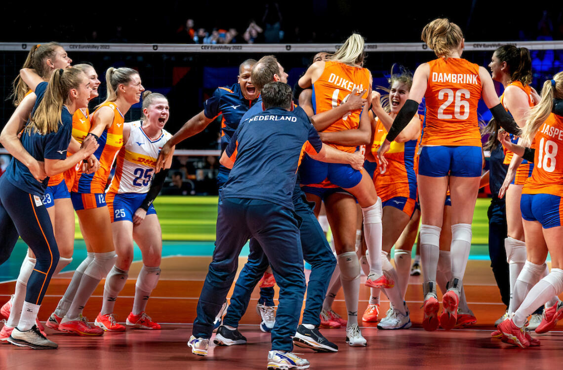 Nederland verslaat Italië in de finale om het brons (EK 2023)