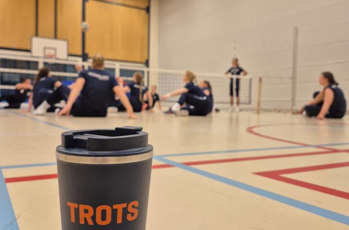 Trots zitvolleybal