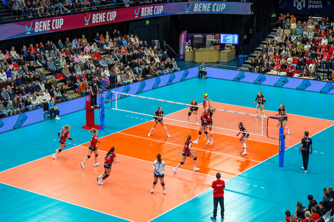 Sneek en Asterix Avo tijdens de eerste editie van de BeNe Cup (2024)