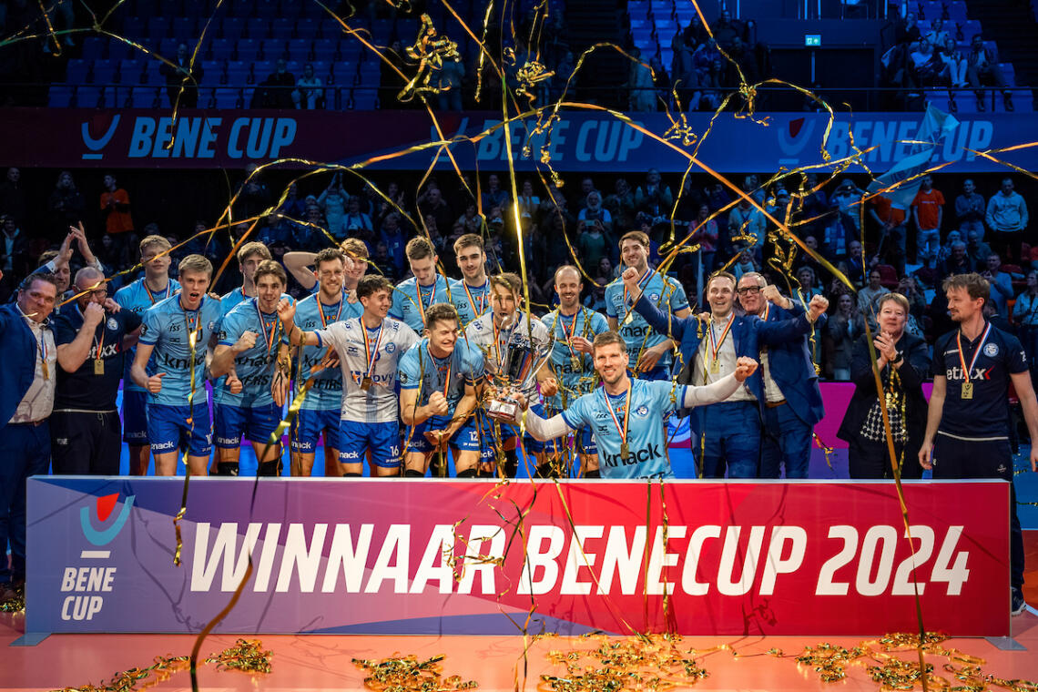 Volley Roeselare wint de eerste editie van de BeNe Cup (2024)