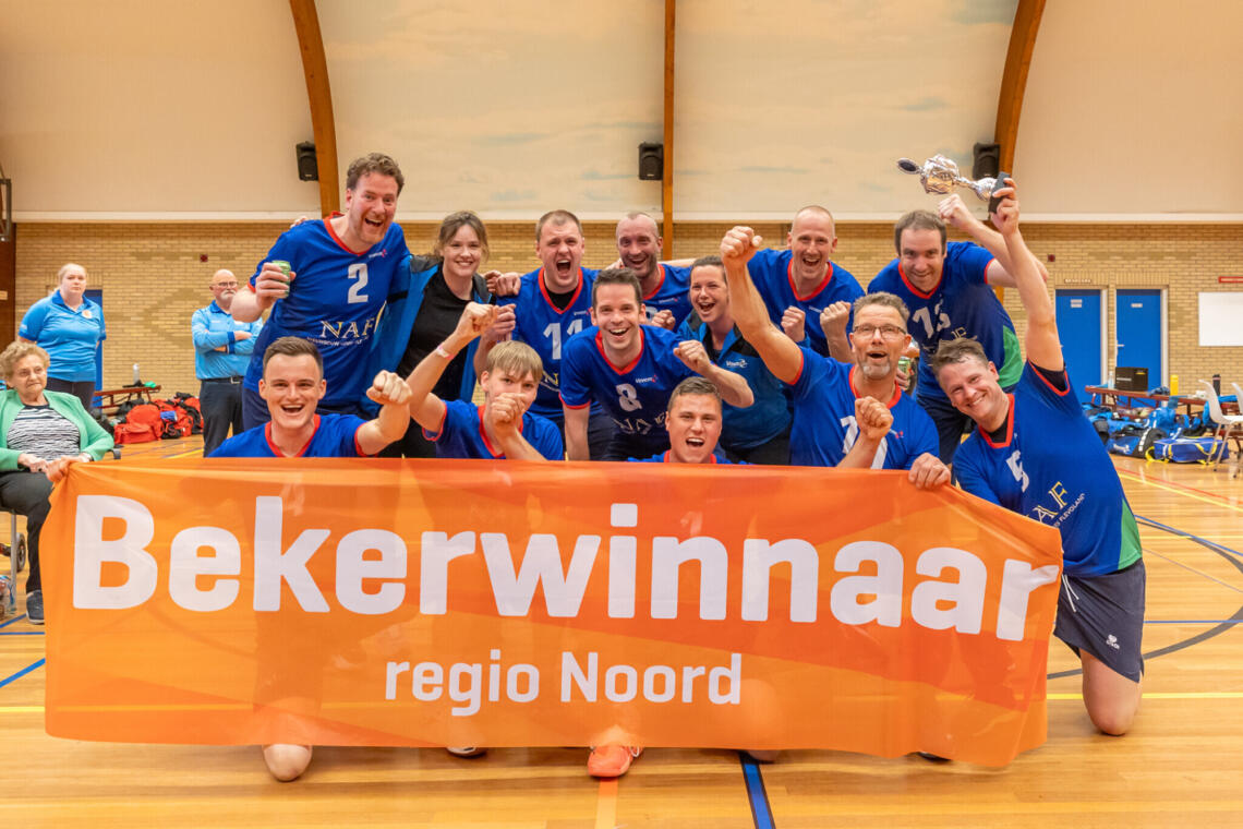 Bekerwinnaar regio Noord mannen