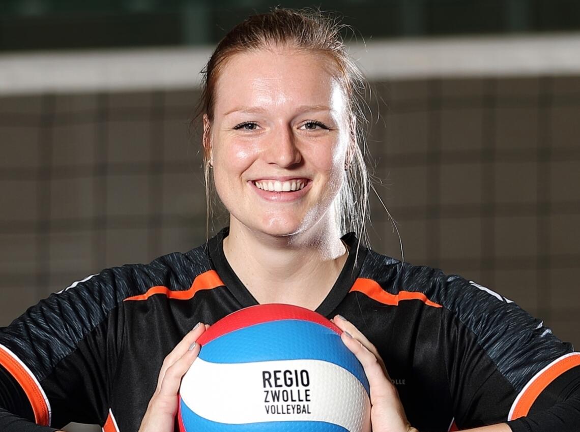 Regio Zwolle Volleybal Speler Ester De Vries 2018 Cropped