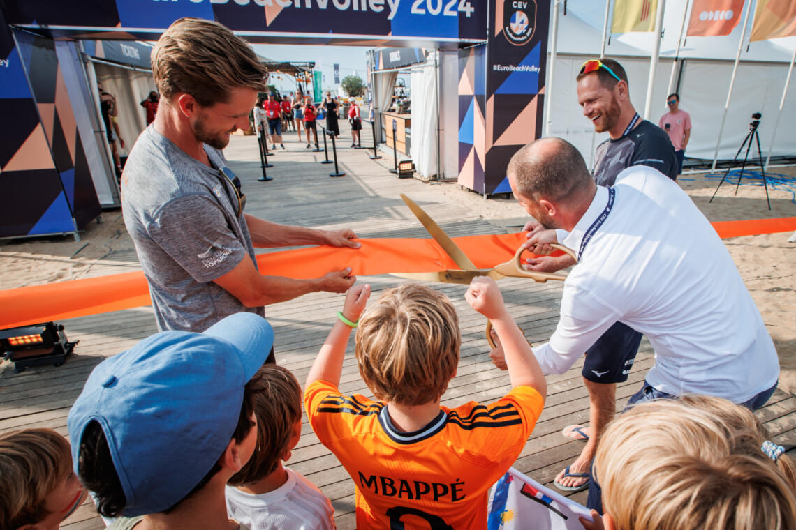 Kickoff EK Beach Den Haag